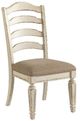 Signature Design by Ashley® Realyn 7-Piece Chipped White Dining Set-2