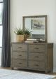 Ashley® Shamryn Grayish Brown Dresser and Mirror-5