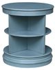 John Thomas Furniture® Destinations Library Ocean Blue Round End Table-1