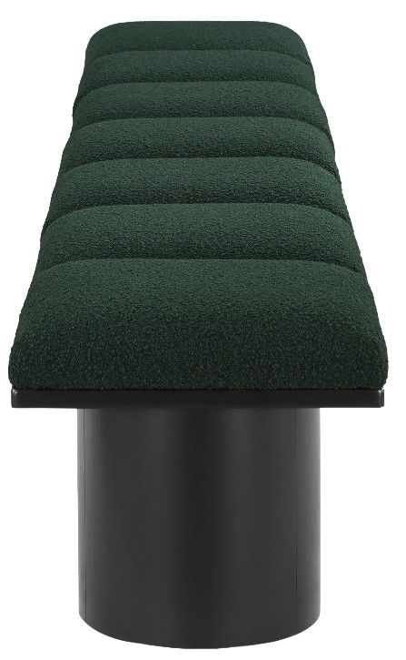 Meridian Furniture Pavilion 7-Piece Green/Black 126" Modular Bench Set-2