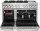 JennAir® RISE™ 48" Stainless Steel Pro Style Dual Fuel Range-2