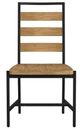 Intercon Newport Black/Natural Oak Side Chair-1