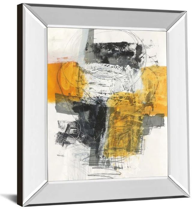 Classy Art Action 1 by Jane Davis Mirror Framed Wall Art-1