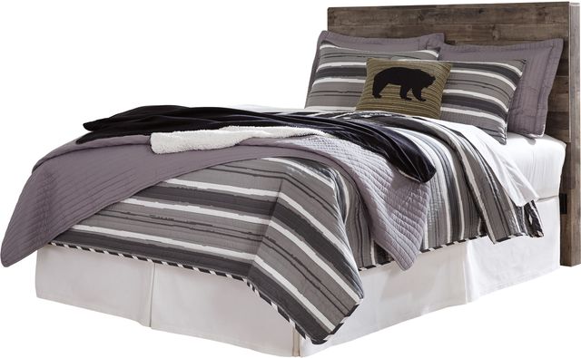 Benchcraft® Derekson Multi Gray Full Panel Headboard-1