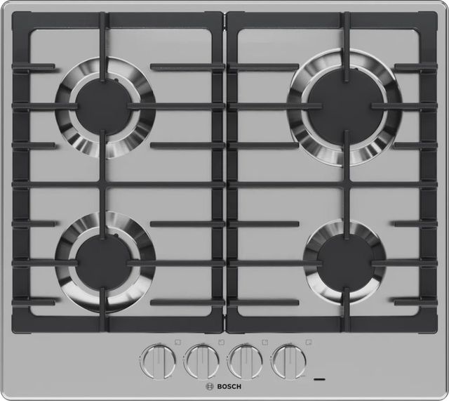 Bosch® 500 Series 24" Stainless Steel Natural Gas Cooktop-0