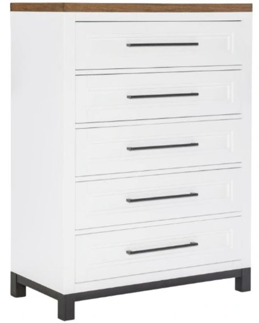 Legacy Kids Teen Dutton Toasted/White Youth Chest-0