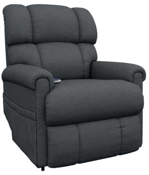 La-Z-Boy® Pinnacle Platinum Denim Power Lift Recliner-0