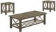 New Classic® Home Furnishings Vesta 3-Piece Gray Living Room Table Set-0