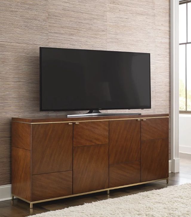 Hammary® Jenkins Deep Auburn Entertainment Console-1