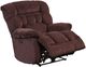 iAmerica Davis Cranapple Power Lay Flat Recliner-1