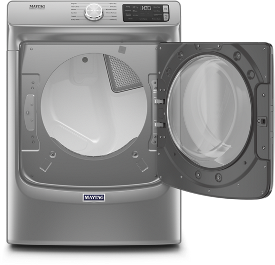Maytag® 7.3 Cu. Ft. Metallic Slate Front Load Gas Dryer-1