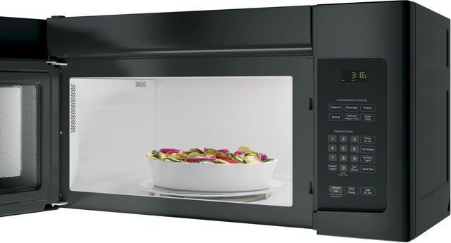 GE® 1.6 Cu. Ft. Black Over The Range Microwave-2