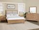Artisan & Post by Vaughan-Bassett Customizable 120 Custom Express Linen King Upholstered Panel Bed-1