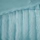 Olliix by Madison Park Duke Aqua Full/Queen Faux Fur Comforter Mini Set-5