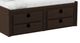 Elements International Cali Kids Brown Full Captains Bed-1