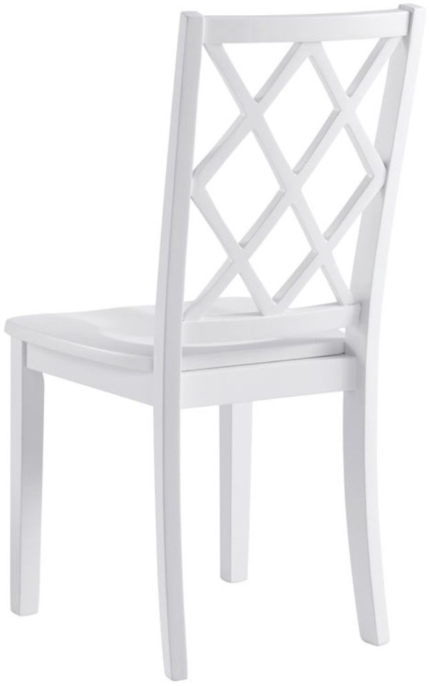 Emerald Home Whitmore White Dining Side Chair-2