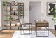 Signature Design by Ashley® Montia Gunmetal/Light Brown Home Office Desk-5