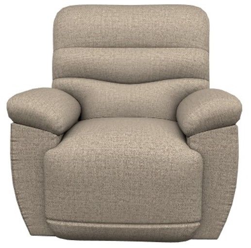La-Z-Boy® Joshua Fawn Power Rocking Recliner with Headrest and Lumbar-1
