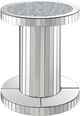 Coaster® Dorielle Mirror Silver Accent Table-0