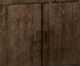Durham Furniture Solid Accents Truffle Glass Shelf Console Cabinet-1