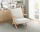 Homelegance® Lennox Beige/Natural Accent Chair-1