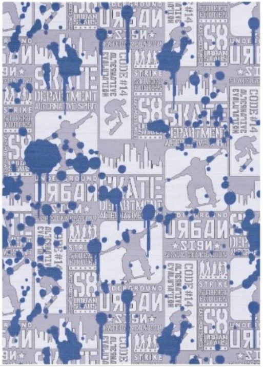 Nourison Home™ Imagination Blue 5'x7' Area Rug-0