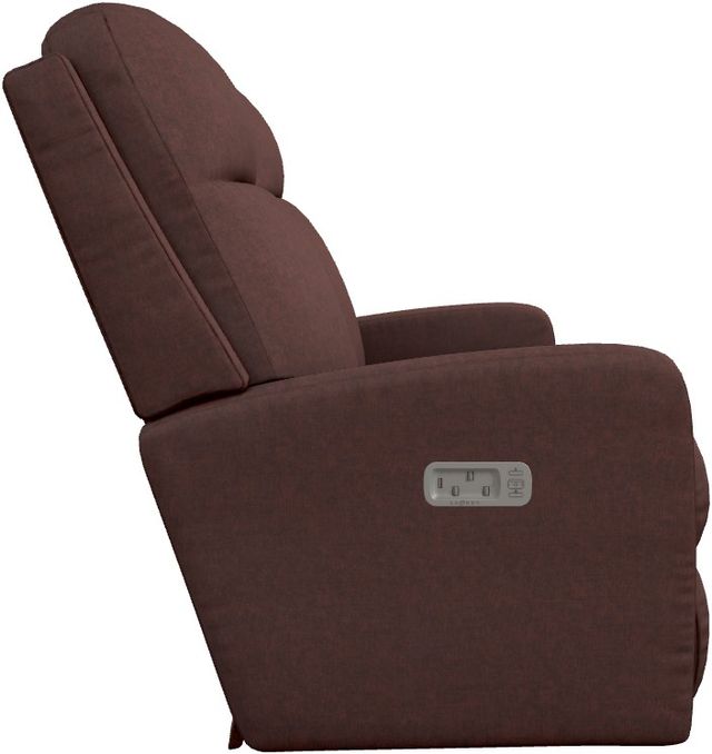 La-Z-Boy® Finley Brick Power Wall Reclining Loveseat with Headrest-2