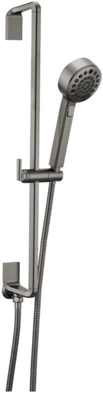 Brizo Levoir® Brilliance® Luxe Steel® H2OKINETIC® Multi-Function Slide Bar Handshower-0