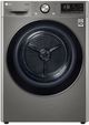 LG 4.2 Cu. Ft. Platinum Steel Front Load Ventless Electric Dryer-0