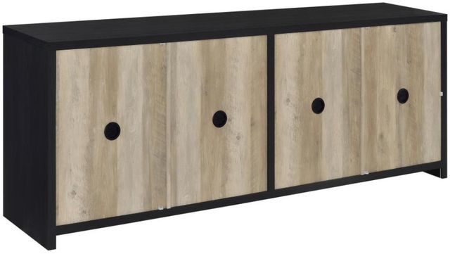 Coaster® Denison Black Media Console-4