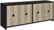 Coaster® Denison Black Media Console-4