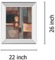 Classy Living Laurie Fields Fall I with Leaf 22" Wall Art-2