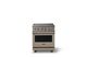 Viking® 5 Series 30" Nantucket Pro Style Electric Range with Polished Chrome Trim-0