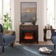 Jofran Inc. Fairview Oak 32" Electric Fireplace-1