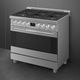 Smeg Professional 36" Stainless Steel Pro Style Gas Range-2