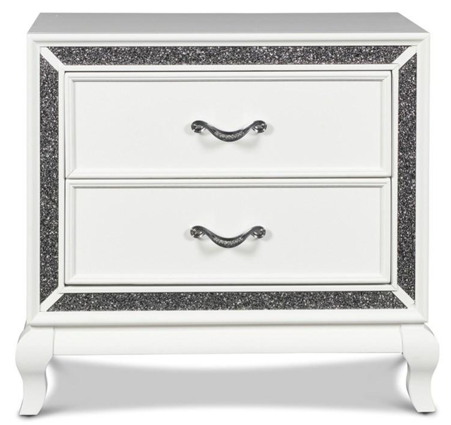 New Classic® Home Furnishings Park Imperial White Nightstand-1