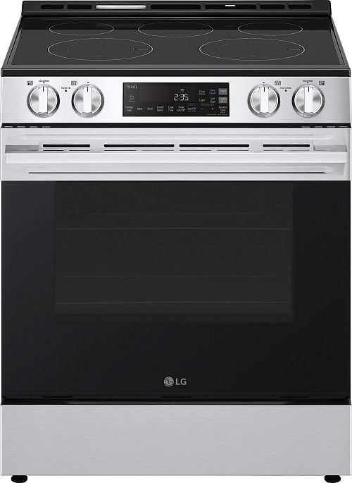 LG 30" Stainless Steel Smart Slide-In Electric Range-0