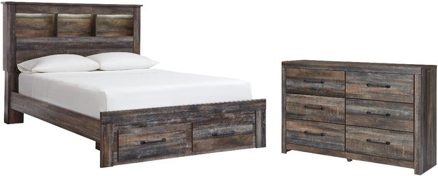 Signature Design by Ashley® Drystan 2-Piece Multi Queen Panel Bed Set-0