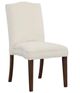 Fairfield® Customizable Entree Dining Camel Short Back Armless Stack Chair with Tobacco Legs-0