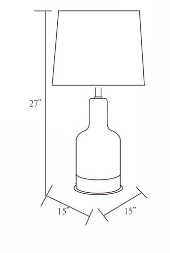 Surya Brae White Lamp-4