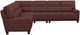 La-Z-Boy® Draper 4-Piece Brick L-Shape Sectional-1