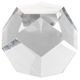 A & B Home Clear Polygon Crystal Decorative Accent-0