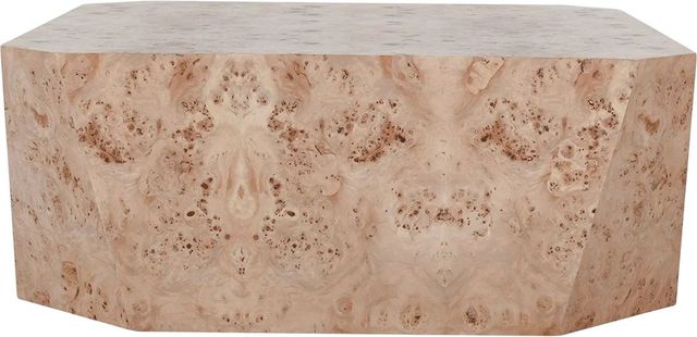 Classic Home Avena Natural 42" Square Coffee Table-2