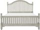 Mazin Furniture Mossbrook 4 Piece Light Gray Queen Bedroom Set-1