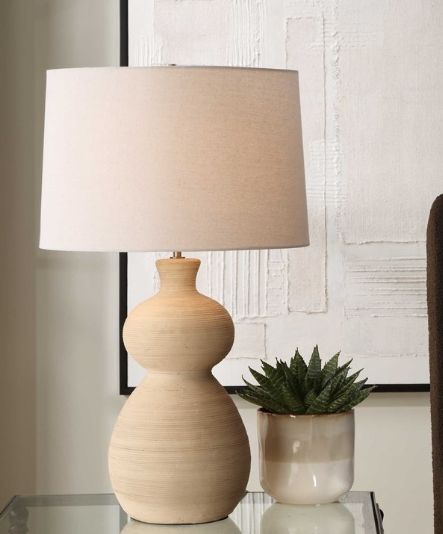 Uttermost® Pueblo Fired Clay Table Lamp-1