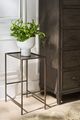 Universal Explore Home™ Montclair Smoke Gold Metal Side Table-1
