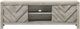 Crown Mark Valor Gray TV Stand with Sliding Door-3