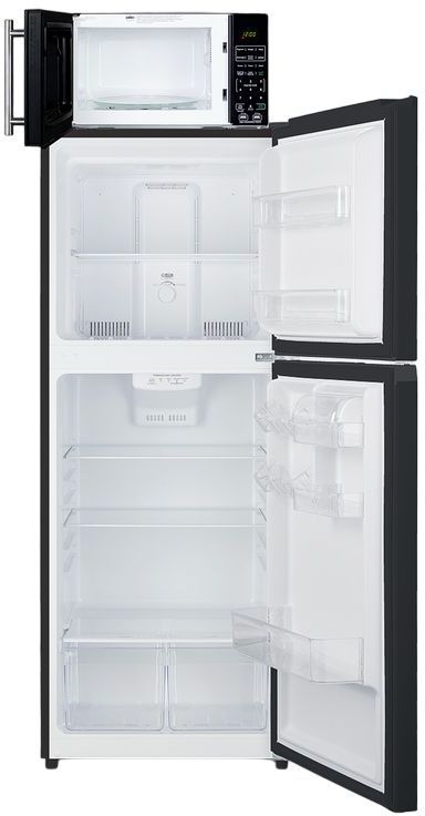 Summit® 2 Piece Black Kitchen Package -2