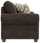 Flexsteel® Thornton Graphite Two-Cushion Sofa-2