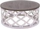 Vintage Furniture Brocade Coffee Table-0